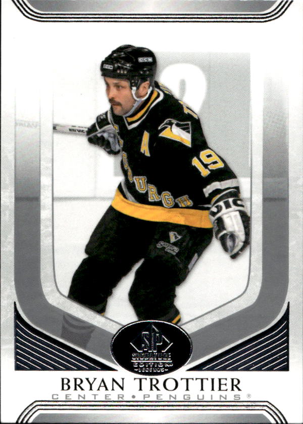 BRYAN TROTTIER 20-21 UD SP Signature Legends