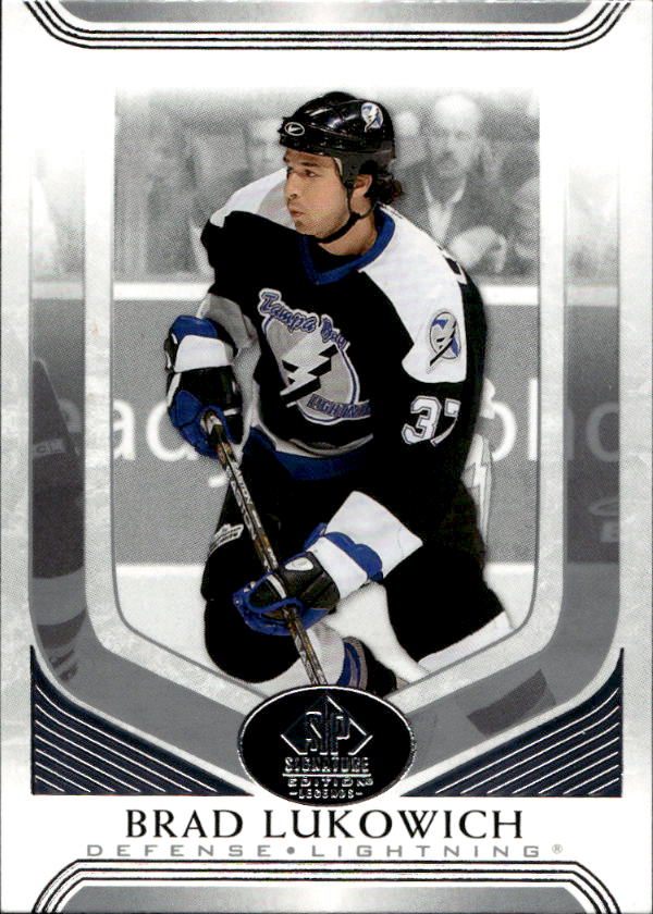BRAD LUKOWICH 20-21 UD SP Signature Legends