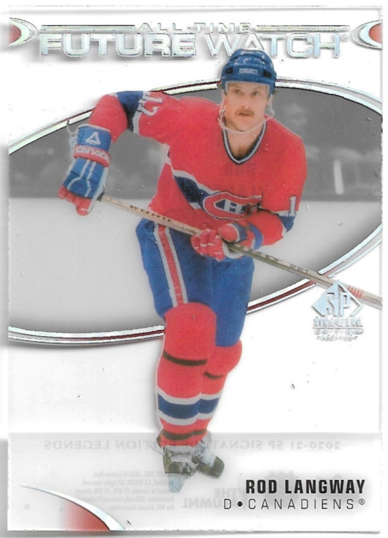Acetate All-Time Future Watch ROD LANGWAY 20-21 UD SP Signature Legends