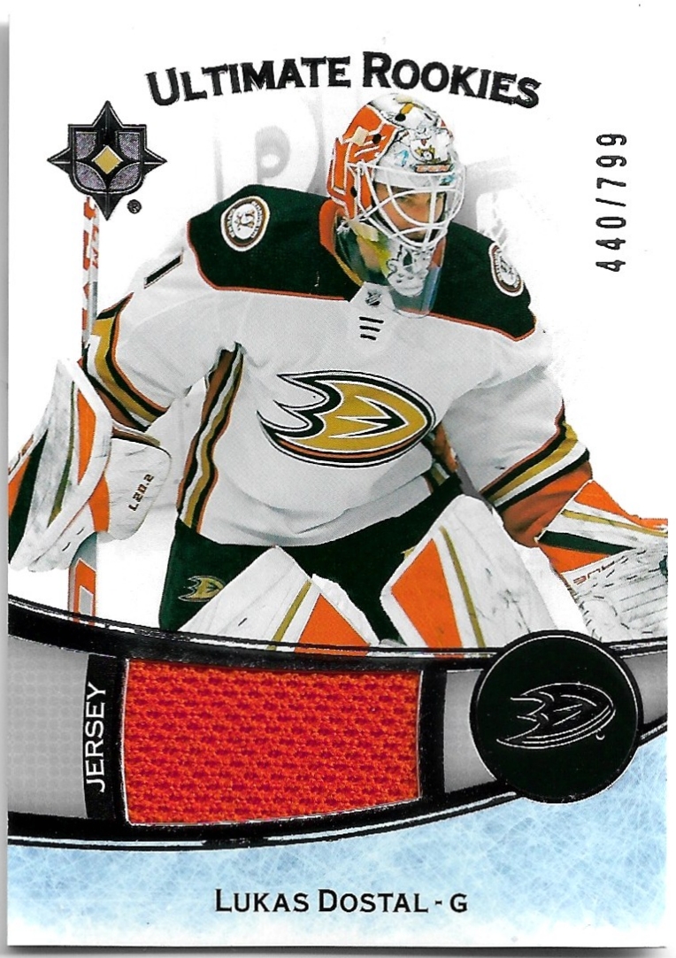 Jersey Ultimate Rookie LUKÁŠ DOSTÁL 22-23 UD Ultimate Collection /799