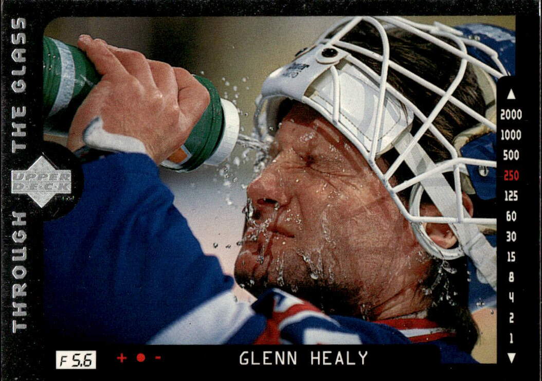 Through the Glass GLENN HEALY 96-97 Upper Deck