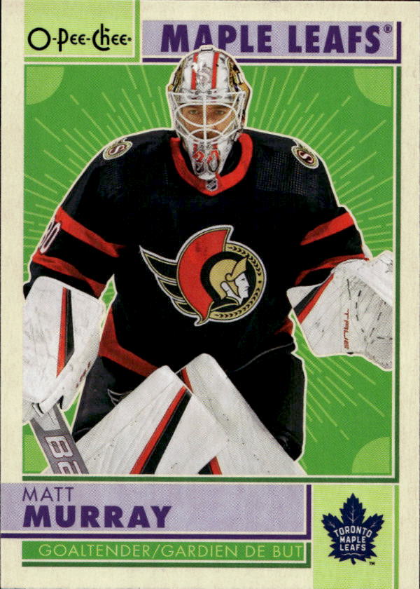 Retro MATT MURRAY 22-23 UD O-Pee-Chee OPC