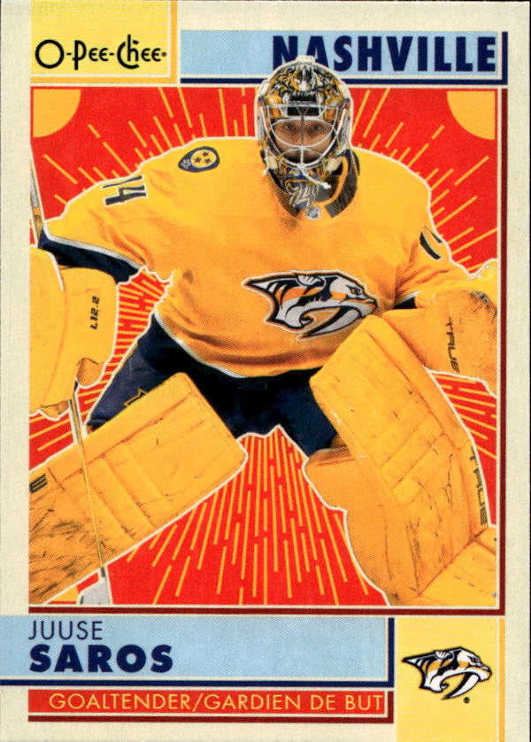 Retro JUUSE SAROS 22-23 UD O-Pee-Chee OPC