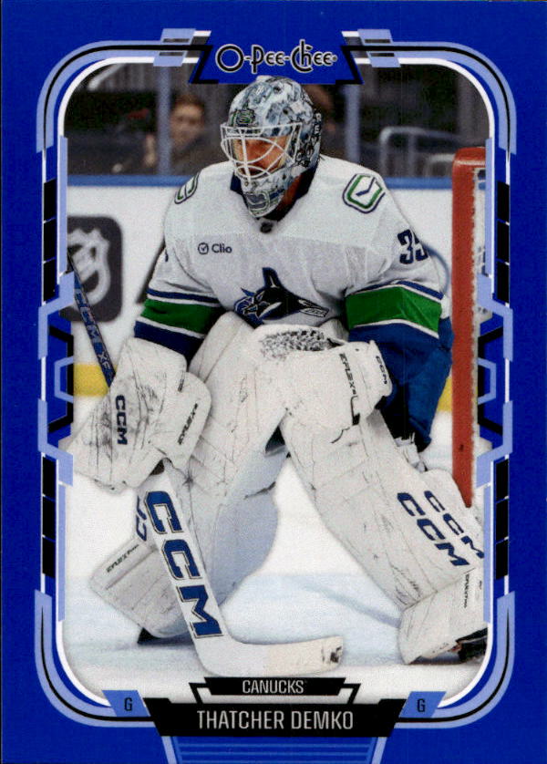 Blue Border THATCHER DEMKO 25-26 UD O-Pee-Chee OPC