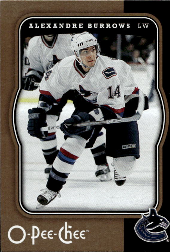 ALEXANDRE BURROWS 07-08 UD O-Pee-Chee