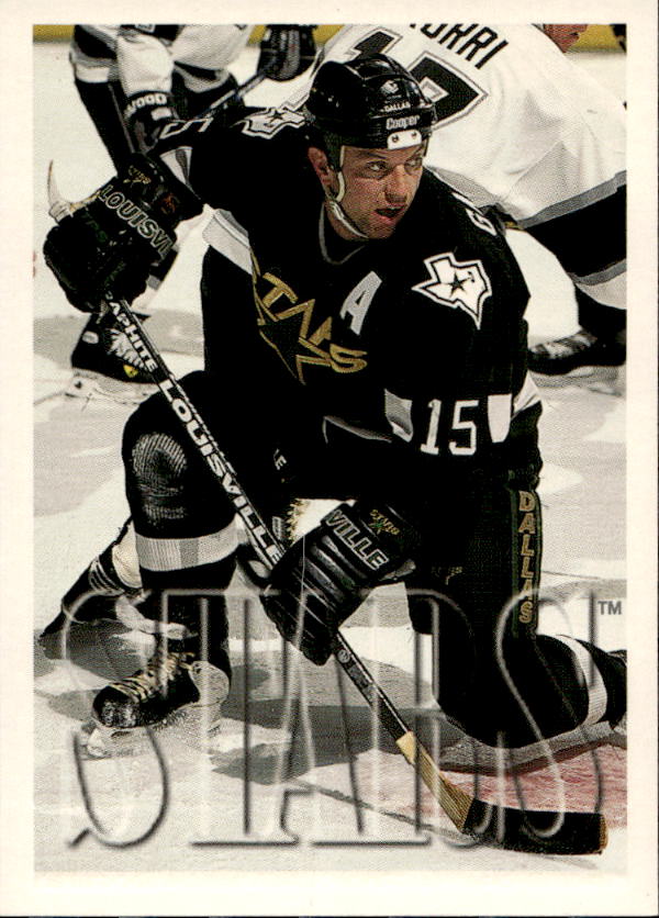 DAVE GAGNER 95-96 Topps (chybí potisk na přední straně - chyba tisku)