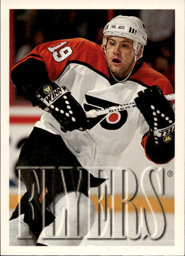 MIKAEL RENBERG 95-96 Topps (chybí potisk na přední straně - chyba tisku)