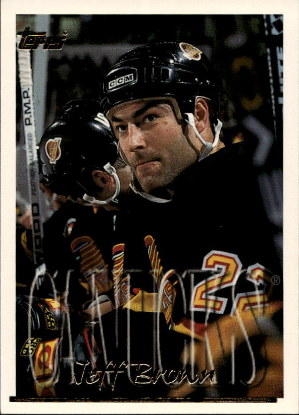 JEFF BROWN 95-96 Topps
