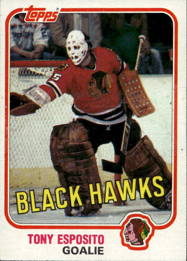 TONY ESPOSITO 81-82 Topps