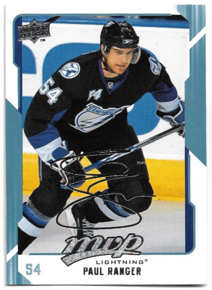 PAUL RANGER 08-09 UD MVP