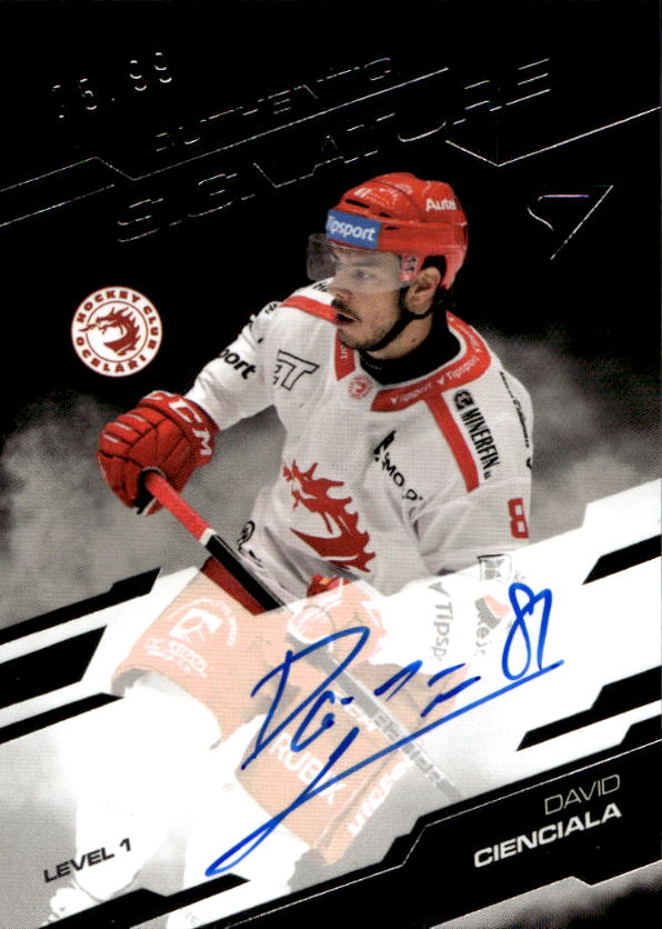 Auto Authentic Signature Level 1 DAVID CIENCIALA 25-26 SportZoo ELH Serie 1 /99