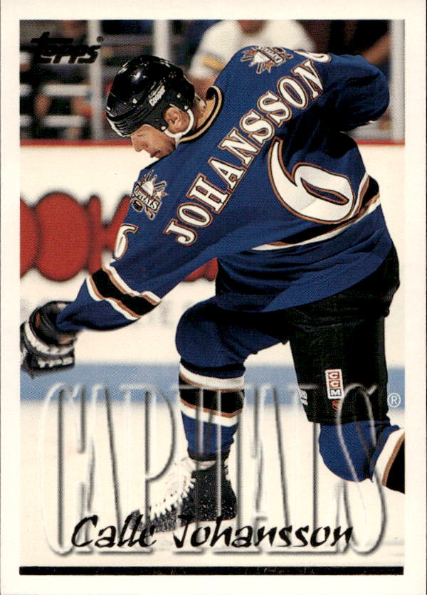 CALLE JOHANSSON 95-96 Topps