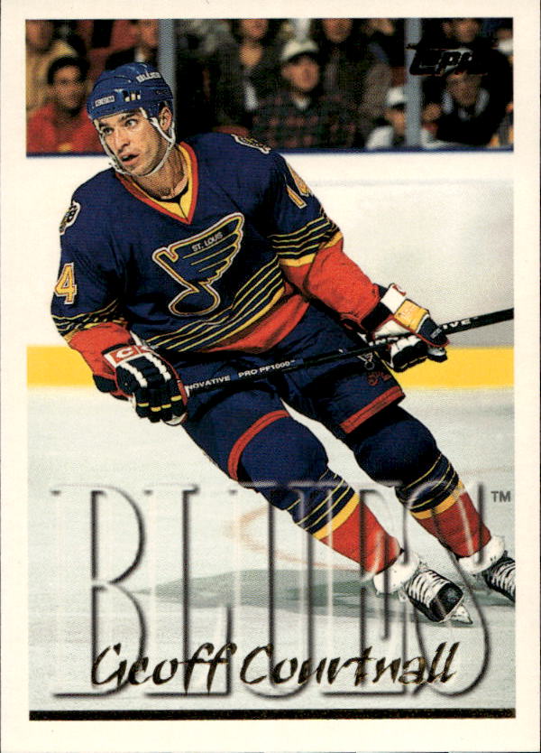 GEOFF COURTNALL 95-96 Topps