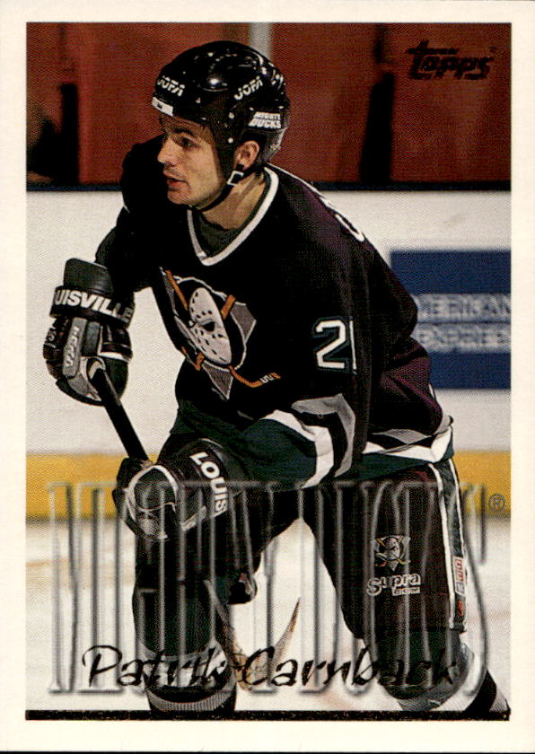 PATRIK CARNBACK 95-96 Topps