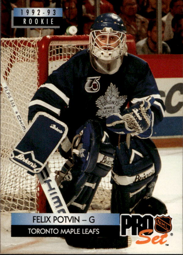 92-93 Rookie FELIX POTVIN 92-93 Pro Set