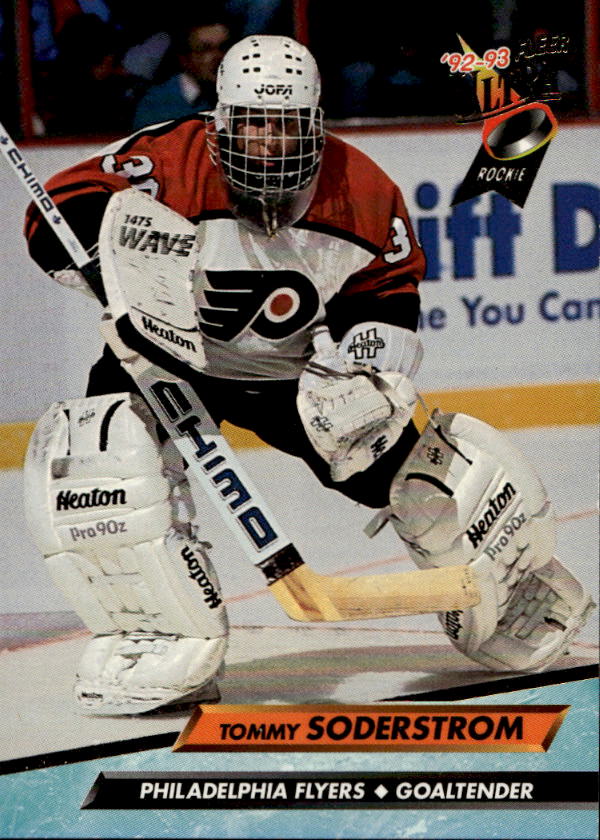 TOMMY SODERSTROM 92-93 Fleer Ultra