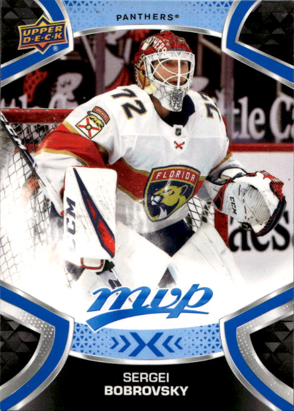Factory Set Blue SERGEI BOBROVSKY 21-22 UD MVP