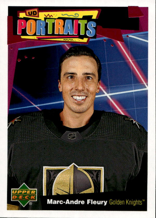 UD Portraits MARC-ANDRE FLEURY 20-21 UD Series 1