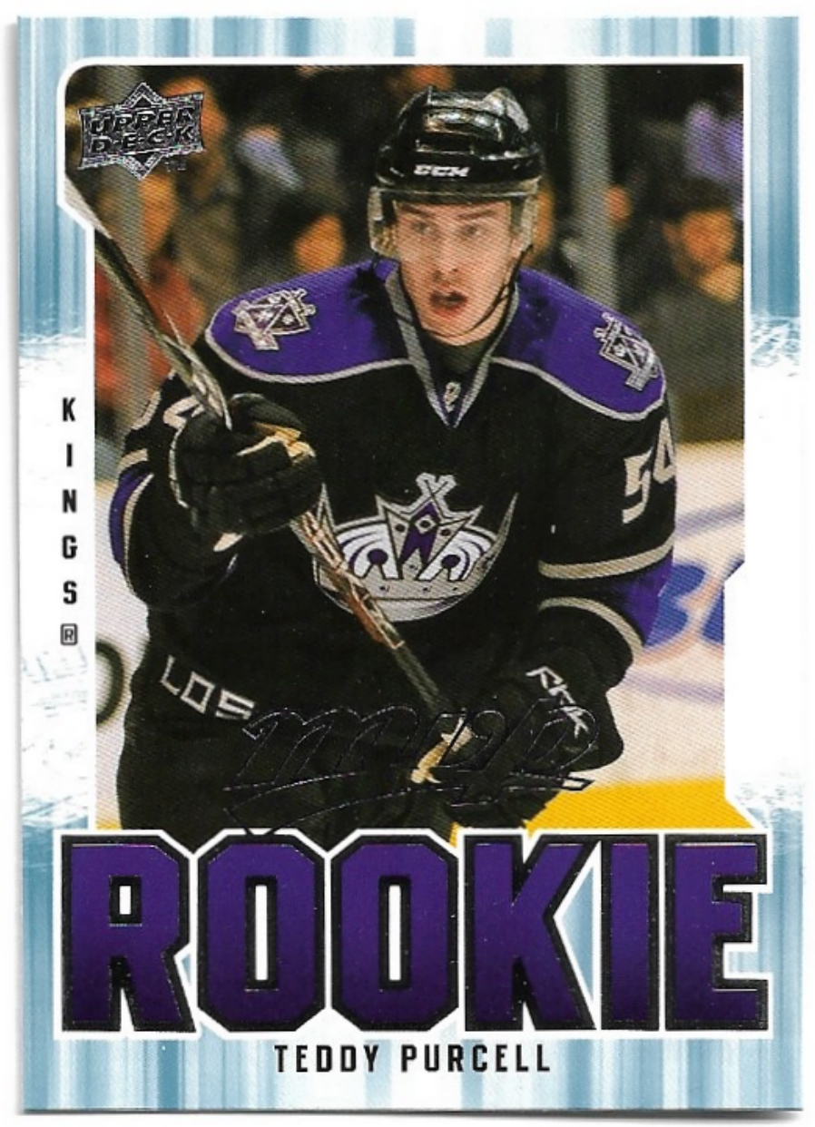 Rookie TEDDY PURCELL 08-09 UD MVP