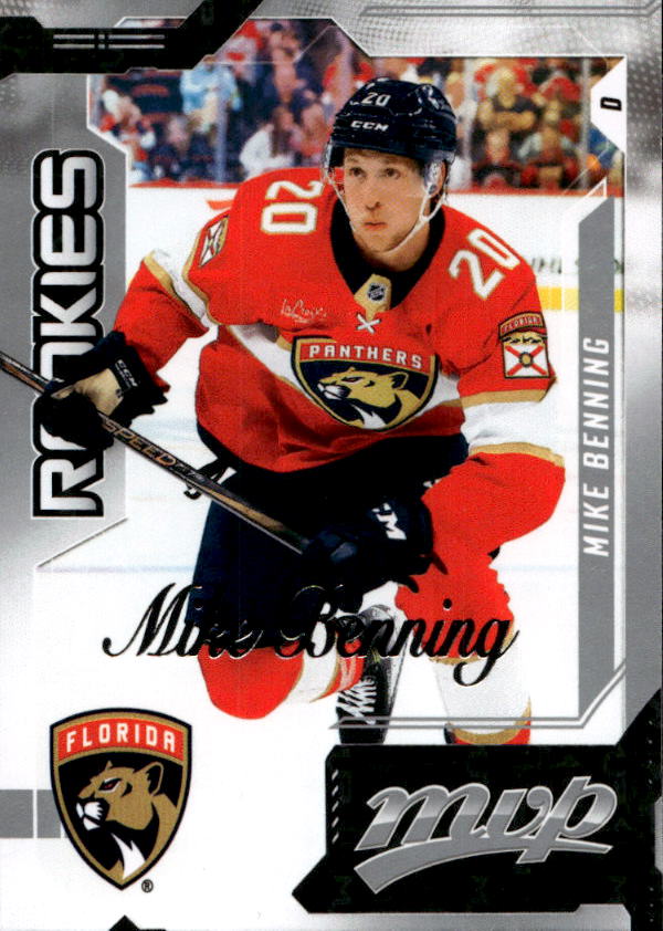Rookie Silver Script MIKE BENNING 26-27 UD MVP