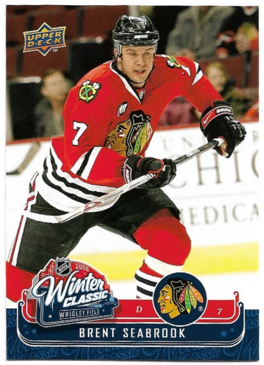 Winter Classic BRENT SEABROOK 08-09 UD MVP