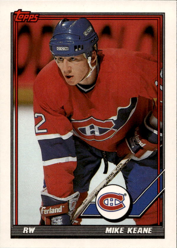 MIKE KEANE 91-92 Topps