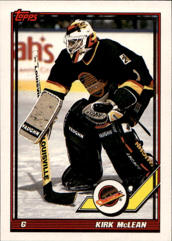 KIRK MCLEAN 91-92 Topps