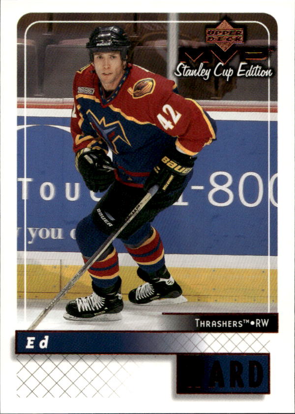 ED WARD 99-00 UD MVP Stanley Cup Edition