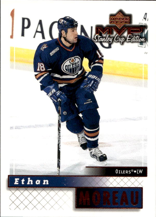 ETHAN MOREAU 99-00 UD MVP Stanley Cup Edition