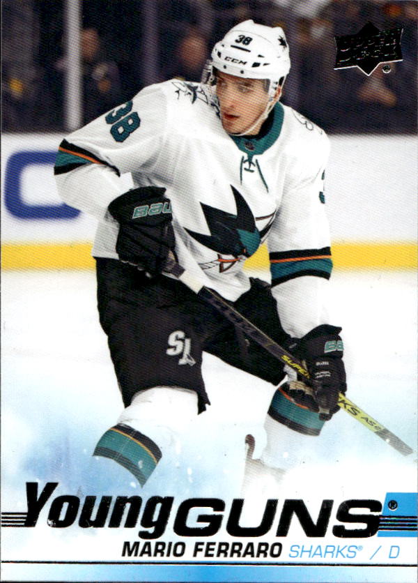 Rookie Young Guns MARIO FERRARO 19-20 UD Series 1