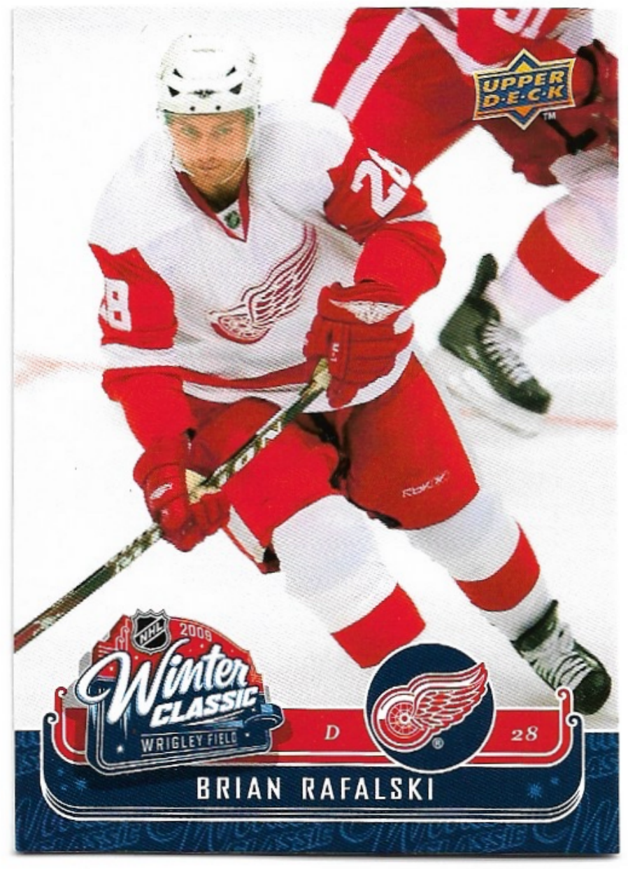 Winter Classic BRIAN RAFALSKI 08-09 UD MVP
