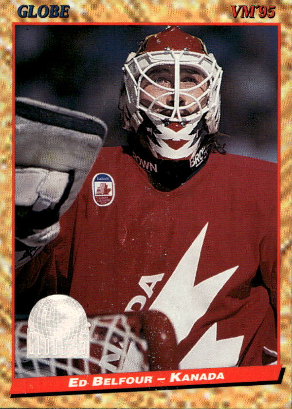 ED BELFOUR 1995 Semic Globe (barva na kartě)