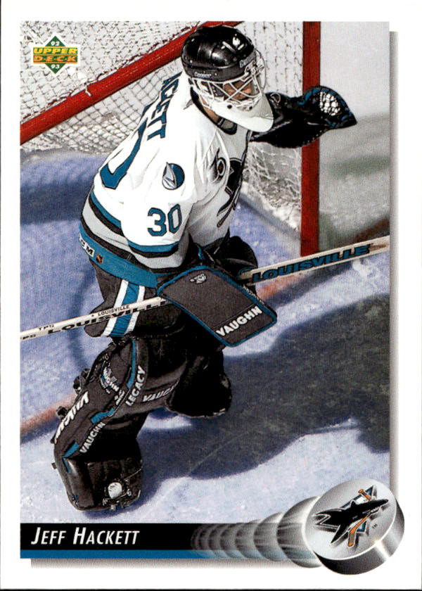 JEFF HACKETT 92-93 Upper Deck