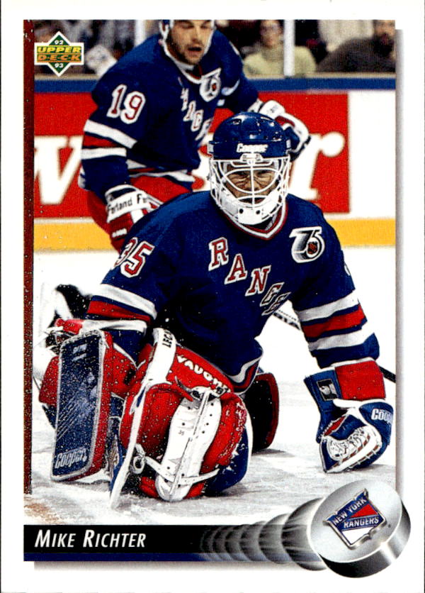MIKE RICHTER 92-93 Upper Deck