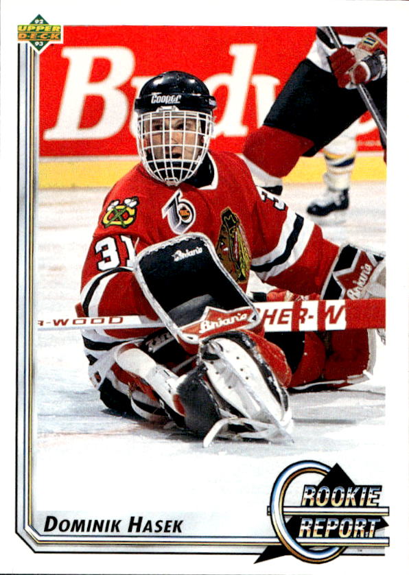 Rookie Report DOMINIK HAŠEK 92-93 Upper Deck