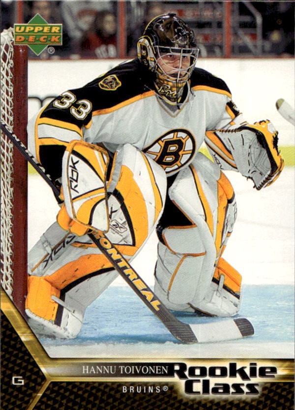 Rookie HANNU TOIVONEN 05-06 UD Rookie Class