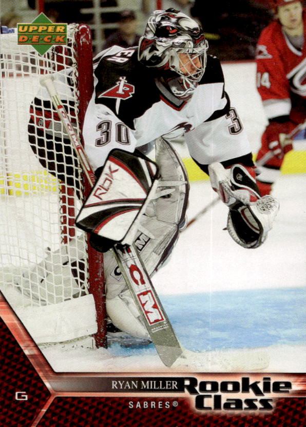 RYAN MILLER 05-06 UD Rookie Class