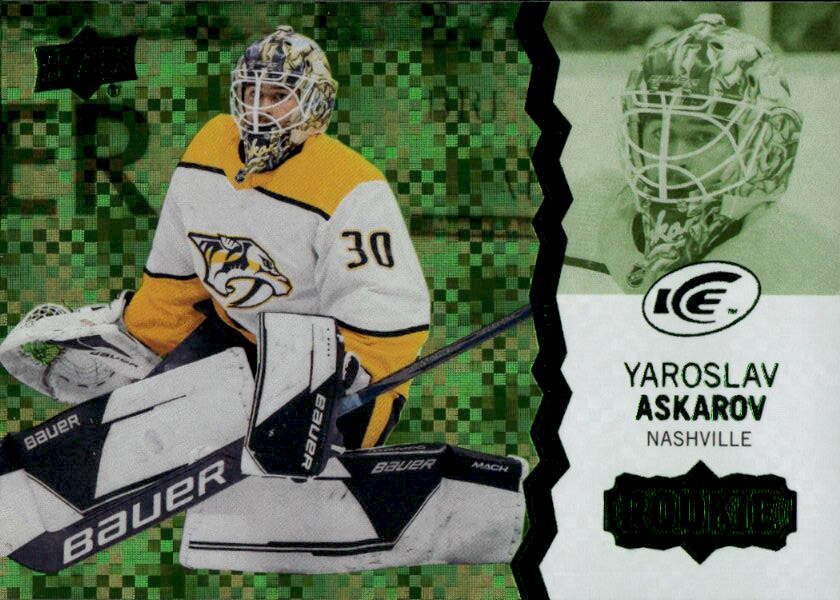Rookie Green YAROSLAV ASKAROV 23-24 UD Ice