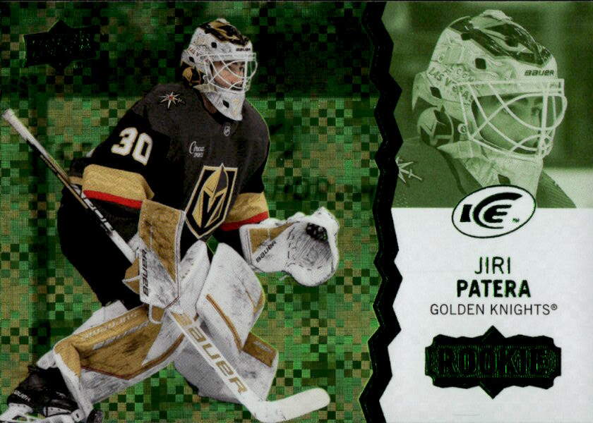 Rookie Green JIŘÍ PATERA 23-24 UD Ice