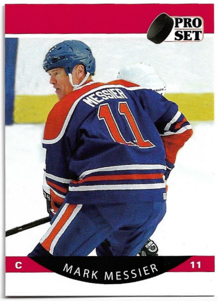 MARK MESSIER 21-22 Leaf Pro Set Blaster