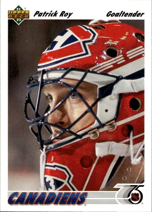 PATRICK ROY 91-92 Upper Deck