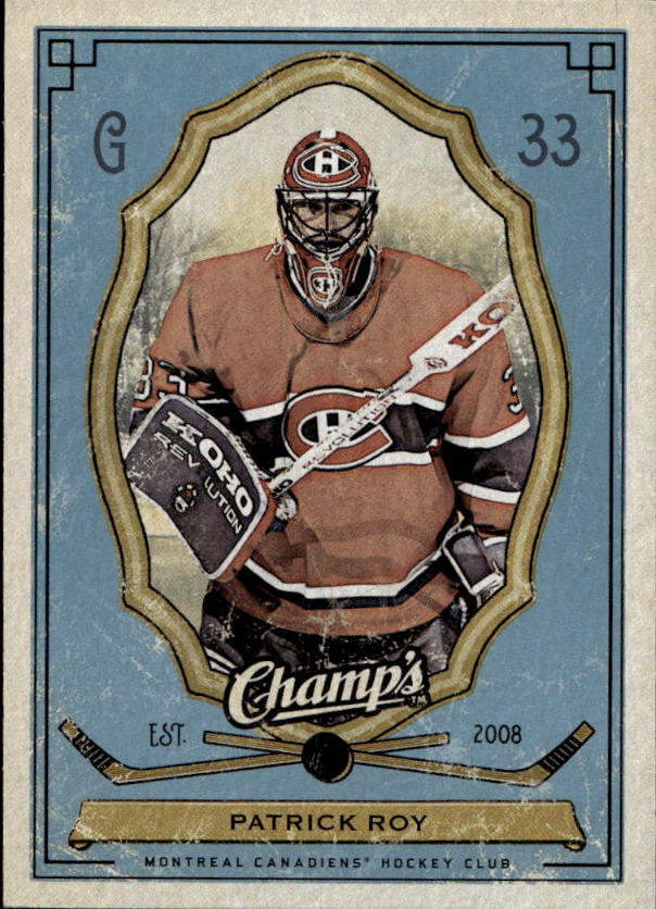 PATRICK ROY 09-10 UD Champ's