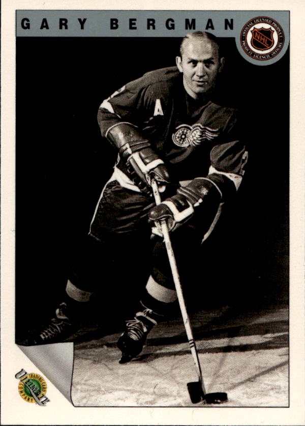 GARY BERGMAN 91-92 Ultimate Original Six