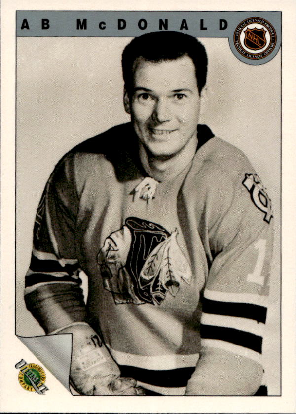 AB MCDONALD 91-92 Ultimate Original Six