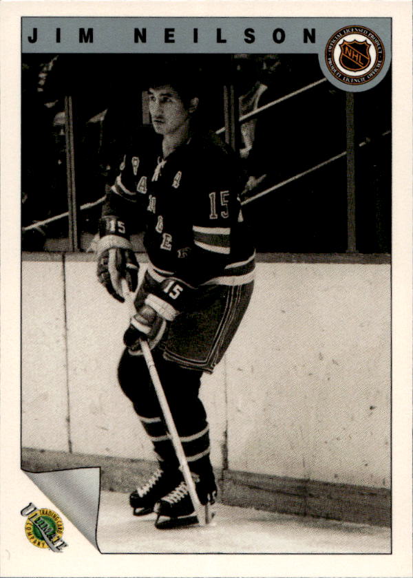 JIM NEILSON 91-92 Ultimate Original Six