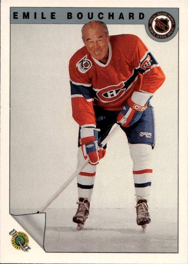 EMILE BOUCHARD 91-92 Ultimate Original Six