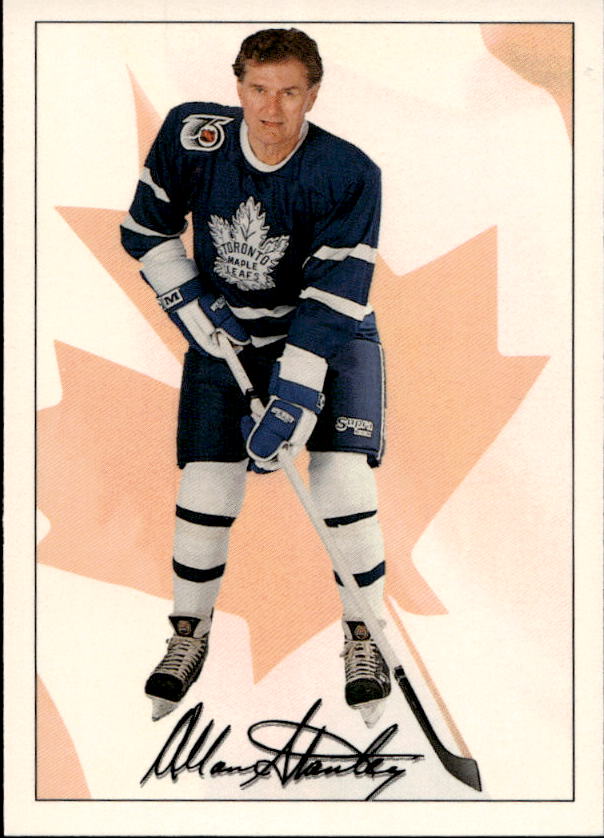 Ultimate HoF Checklist Toronto Maple Leafs ALLAN STANLEY 91-92 Ultimate Original Six