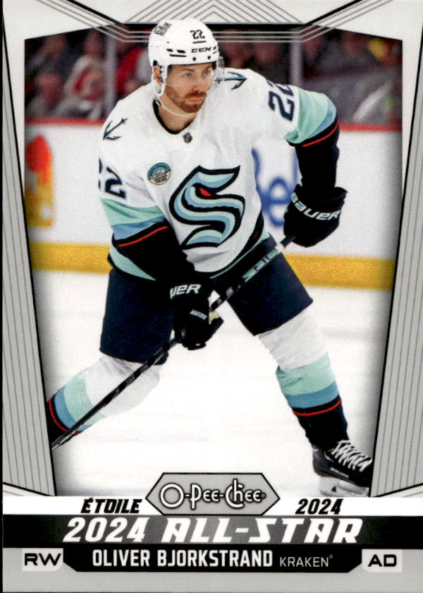 All-Star OLIVER BJORKSTRAND 24-25 UD O-Pee-Chee OPC