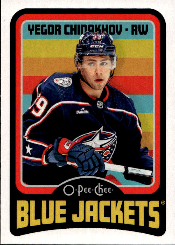 Retro YEGOR CHINAKHOV 24-25 UD O-Pee-Chee OPC