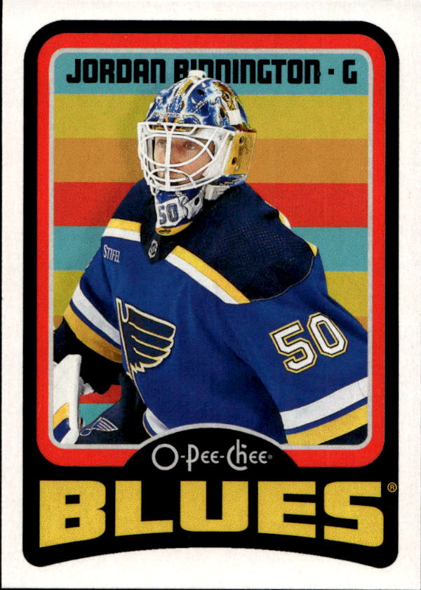 Retro JORDAN BINNINGTON 24-25 UD O-Pee-Chee OPC